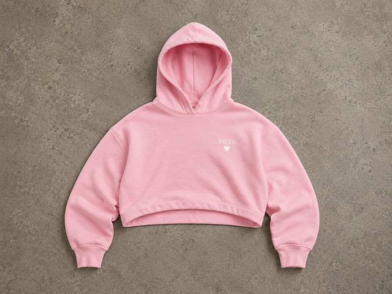 The Cropped Hoodie 001